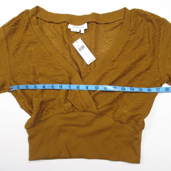 Anthropologie Knit  2-Piece Sweater & Tank Set Brown Small - Picture 9 of 13